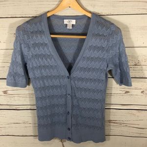 🔥 3 for 15 🔥LOFT Petite Short Sleeve Cardigan